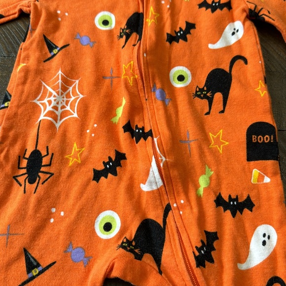 🎃 Halloween Zipper Onesie 3-6M - Picture 2 of 3
